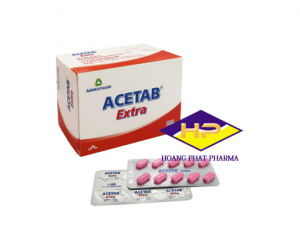 ACETAB Extra: Paracetamol 500mg và cafein 65mg