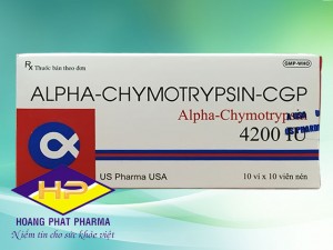 Alpha Chymotrypsin CGP (Alpha-Chymotrypsin 4200 IU)