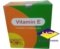 Vitamin E thiên nhiên