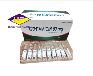 Dung dịch tiêm Gentamicin 80mg/2ml