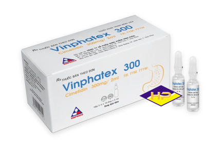 Dung dịch tiêm VINPHATEX 300 – Cimetidin 300 mg