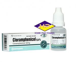 Nhỏ mắt Cloramphenicol 0.4%