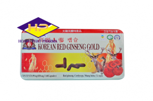 Hồng Sâm Korean Red Ginseng Gold Hộp thiếc