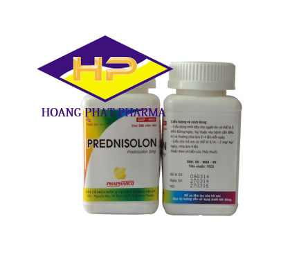 Prednisolon 5mg Chai Bình Thuận