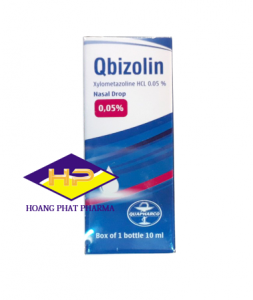 Thuốc nhỏ mũi Qbizolin 0,05%
