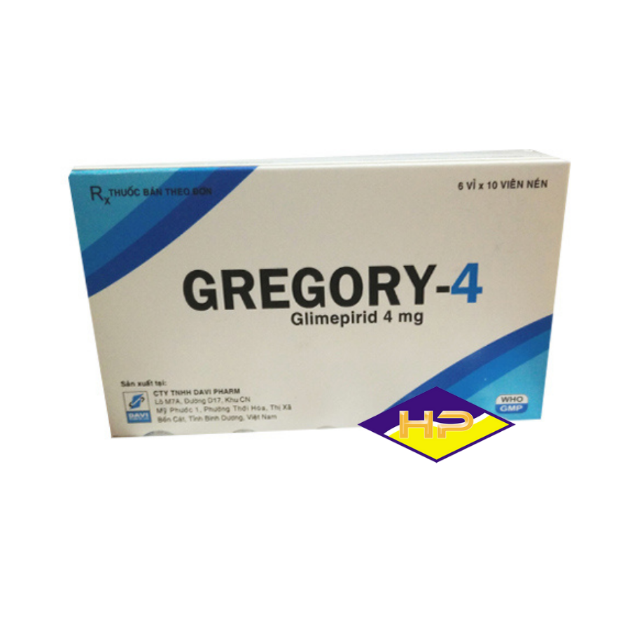 Gregory – 4 – Glimepirid 4mg