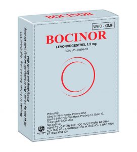 Thuốc tránh thai khẩn cấp BOCINOR