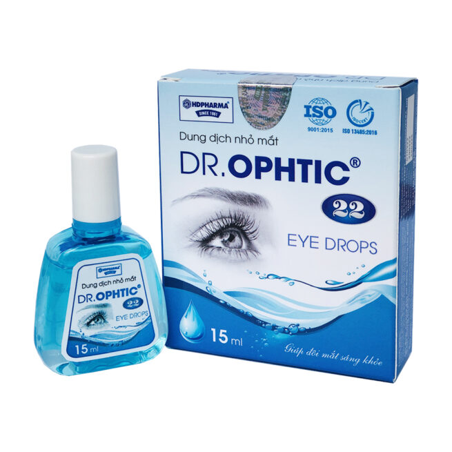 Dung dịch nhỏ mắt DR.OPHTIC 22