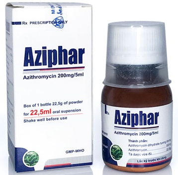 AZIPHAR 200MG/5ML