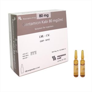 Gentamicin 80mg/2ml